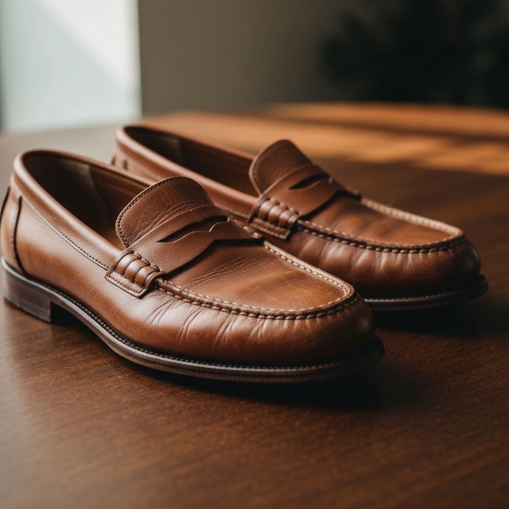 Leather Loafers
